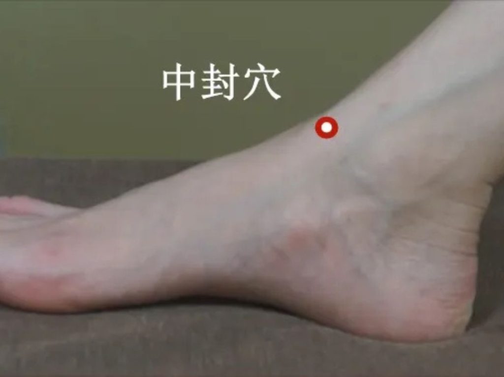 Tcm liver health acupoint