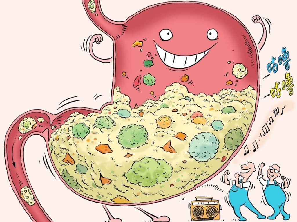 tcm stomach